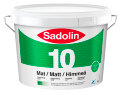 Sadolin Basic vægmaling mat (10) hvid 5 liter